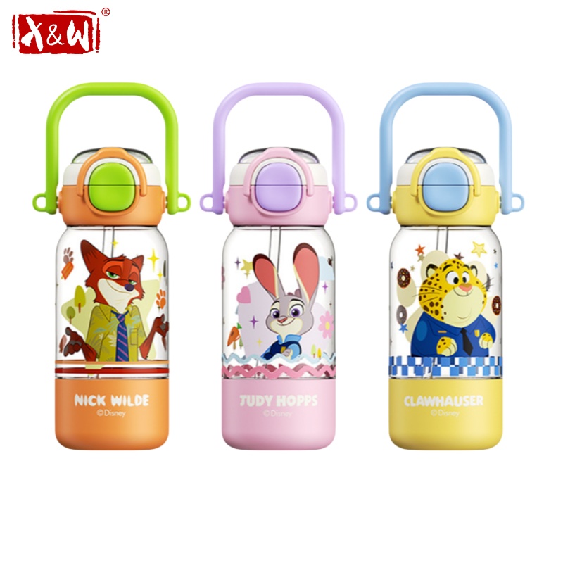 X Sports Equipment - X&W Kubek na wodę Zootopia 590ml,