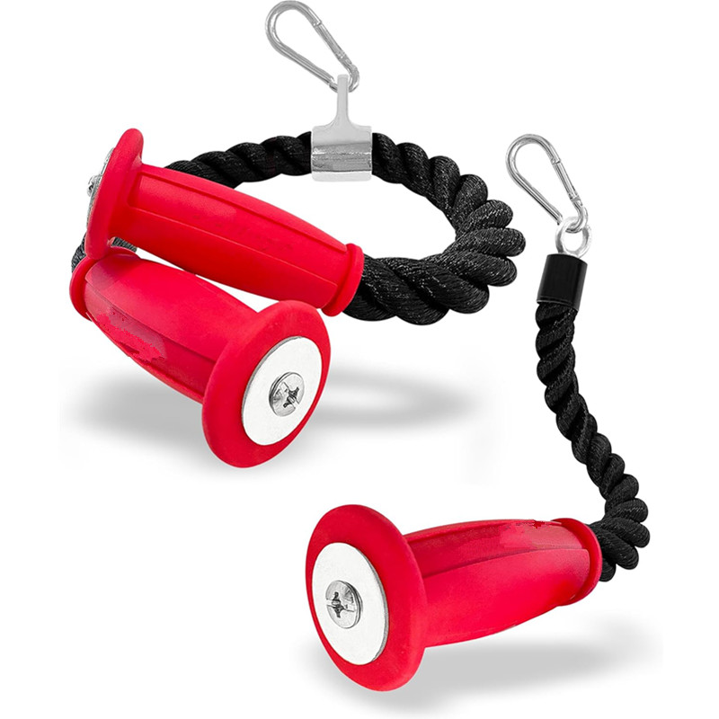 Sports Equipment Online - Ergonomiczne liny do tricepsów Antypoślizgowe mocowanie