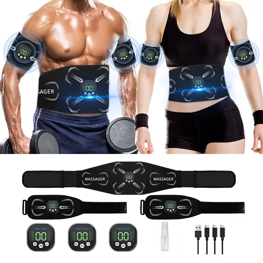 Sports Equipment Online - Stymulator mięśni EMS, trener mięśni brzucha,