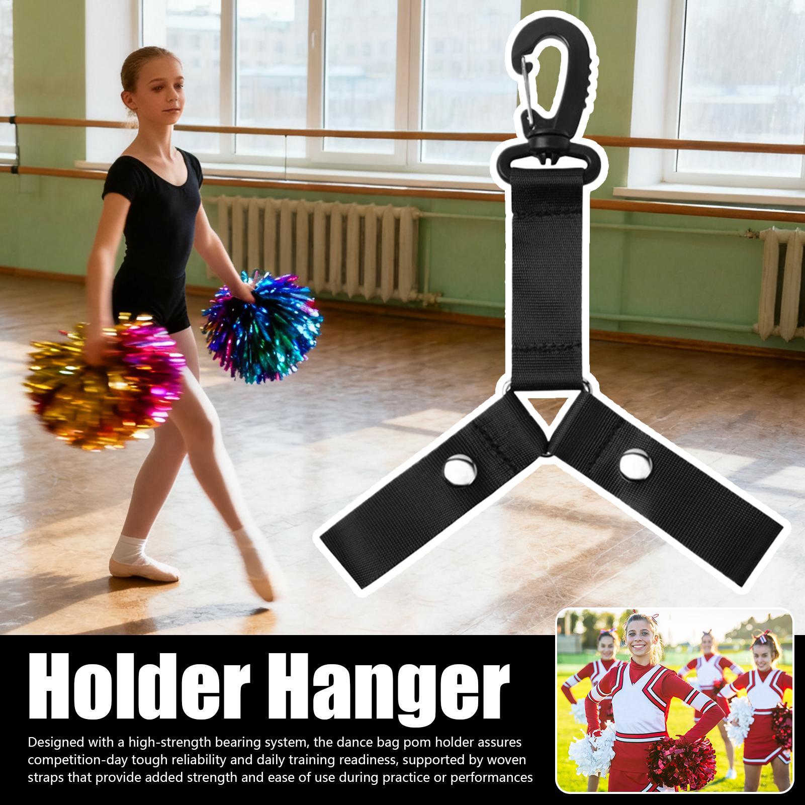 Cheerleading Pom Pom - Organizer na pompony cheerleaderskie z zatrzaskiem,