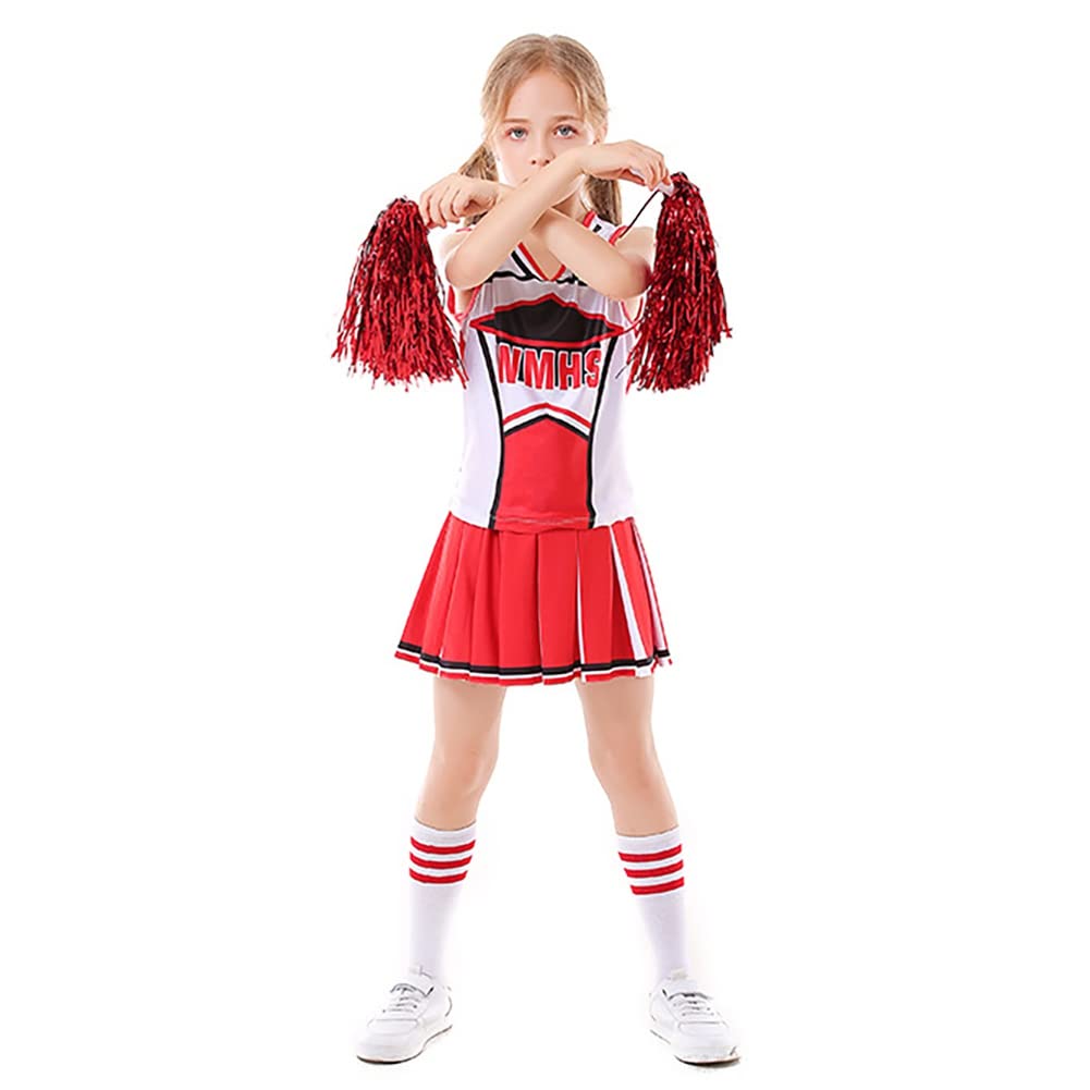 Cheerleading Pom Pom - Stroje Cheerleaderki dla Dziewczynek Strój Cheerleaderki