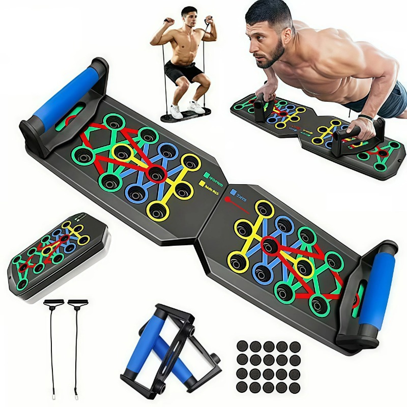 Sports Equipment Online - Składana deska do pompek z taśmami