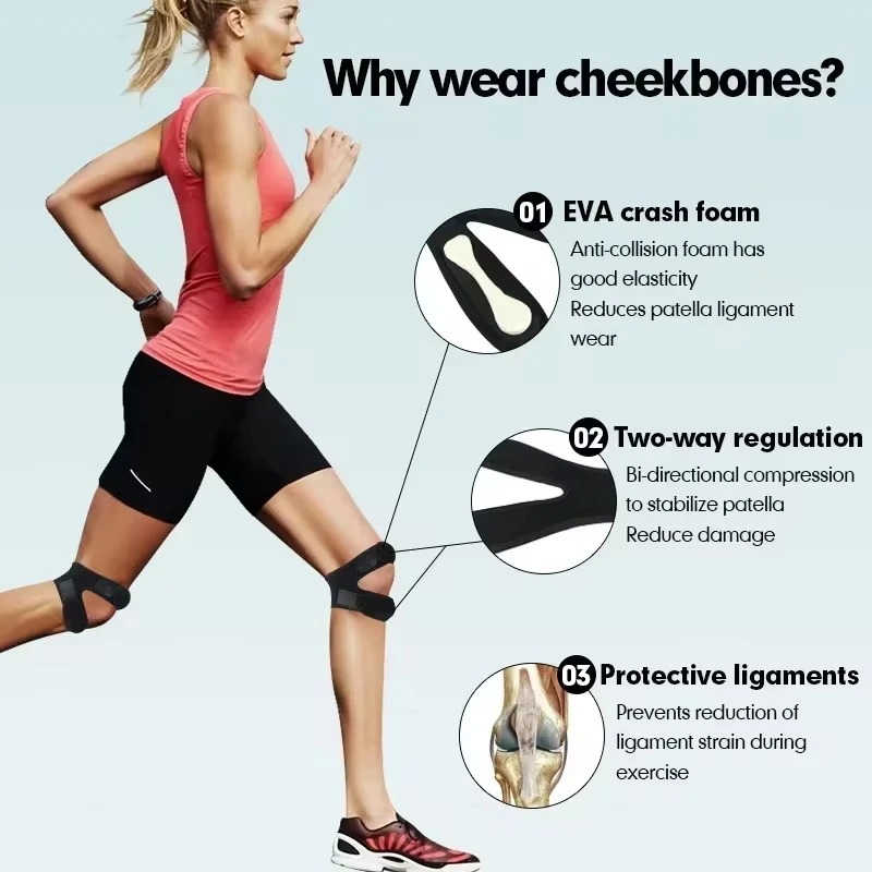 1 szt. Ochraniacz na kolano -  – Sports Equipment Knee Support recenzja i cena