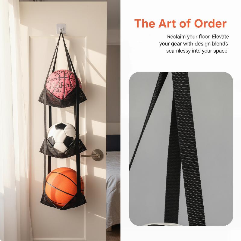Siatkowa torba do przechowywan – Sports Equipment Organizer Garage recenzja i cena