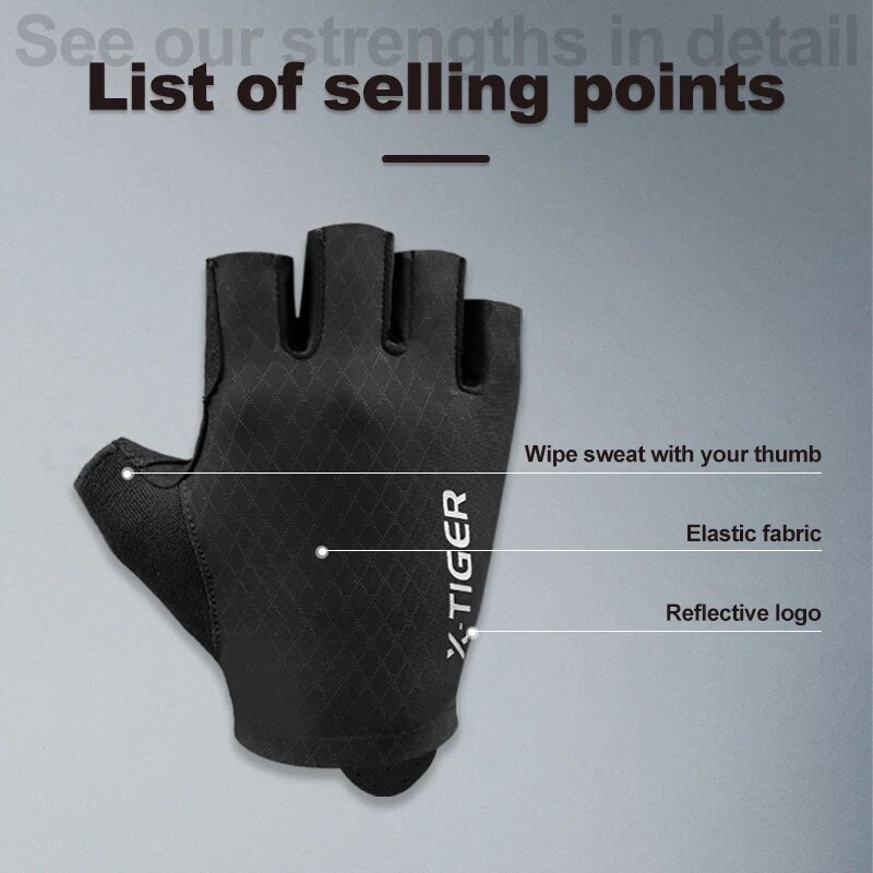 X-TIGER Rękawiczki rowerowe Pó – X Sports Equipment recenzja i cena
