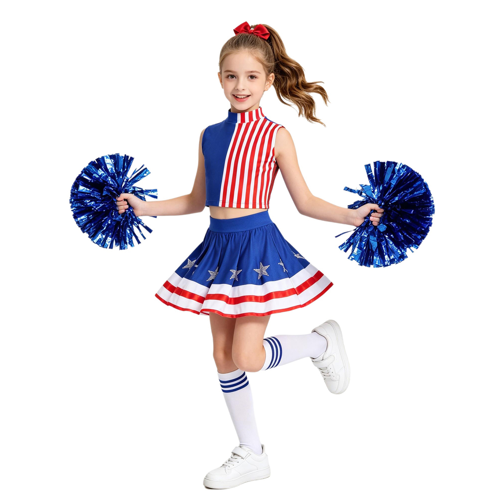 Strój Cheerleaderki dla Dziewc – Cheerleading Pom Pom recenzja i cena
