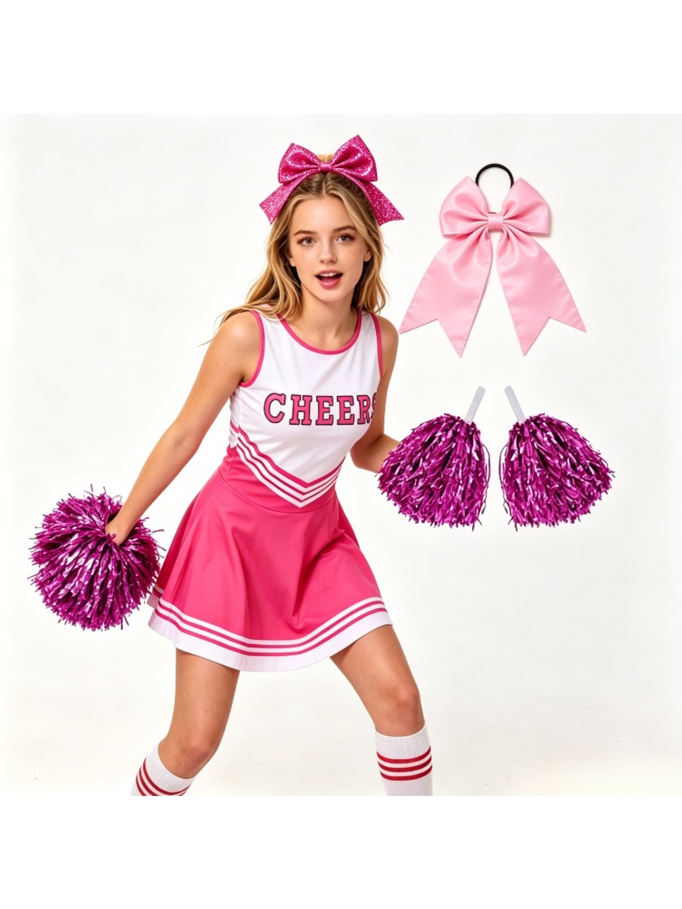Drukowany zestaw do cheerleadi – Cheerleading Pom Pom recenzja i cena