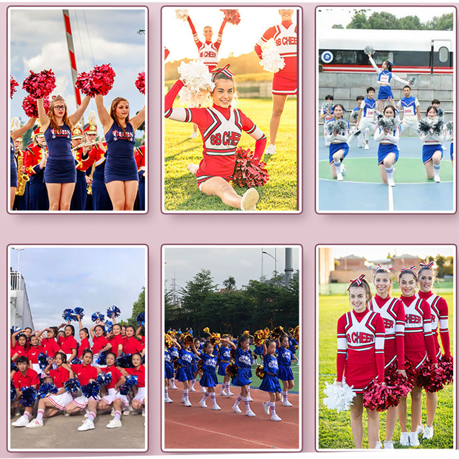 1Pcs Metallic PET Cheerleader  – Cheerleading Pom Pom recenzja i cena