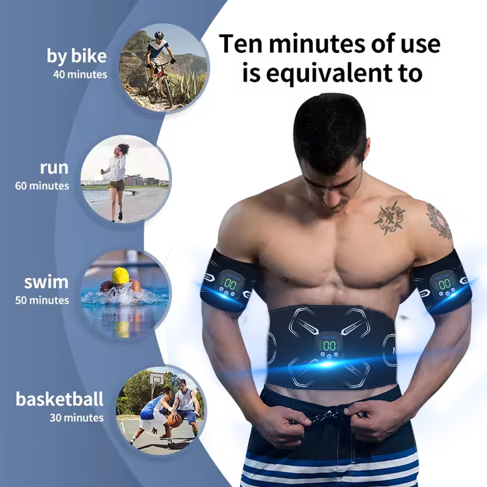 Stymulator mięśni EMS, trener  – Sports Equipment Online recenzja i cena